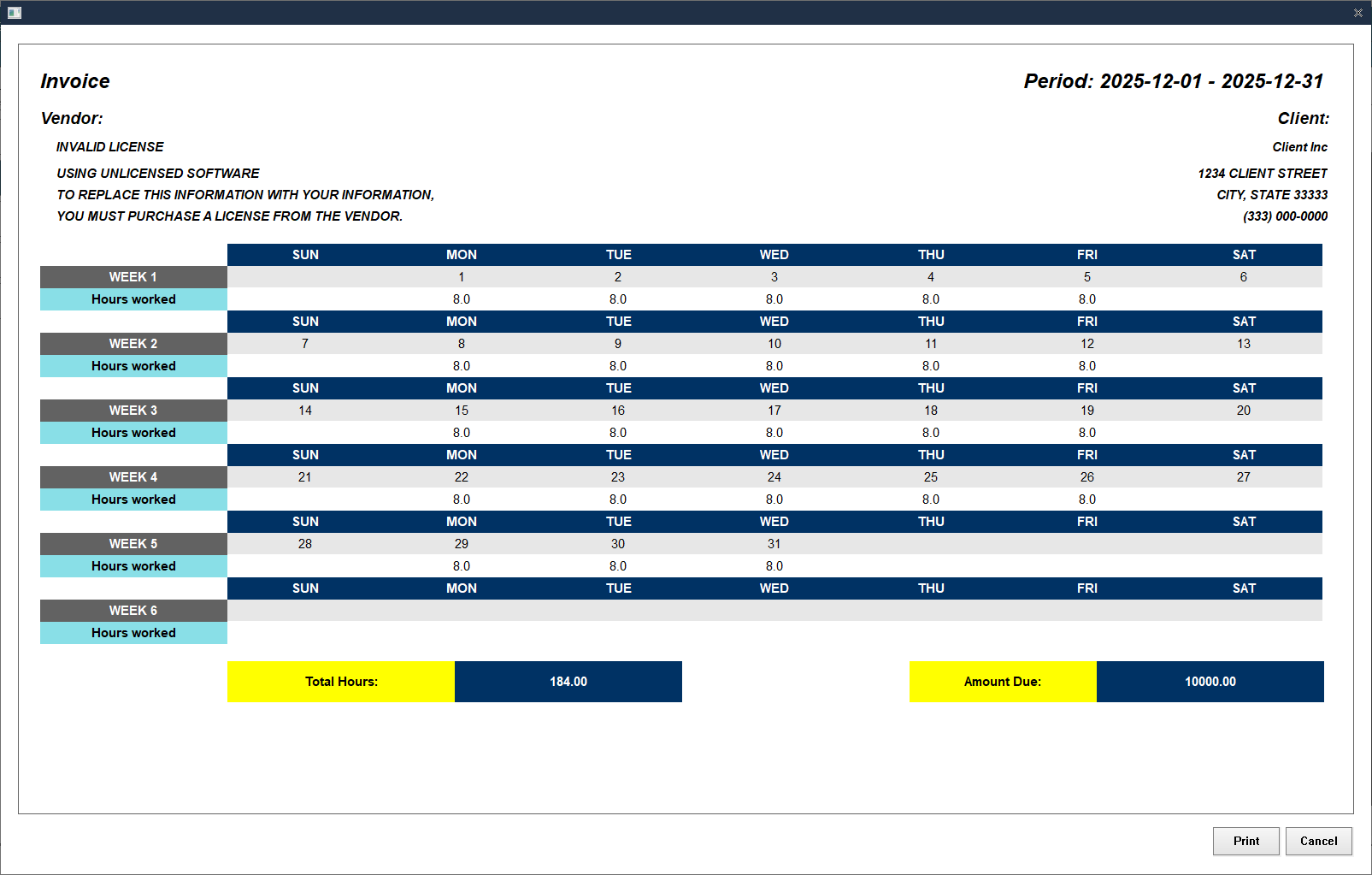Contractor Billing Software