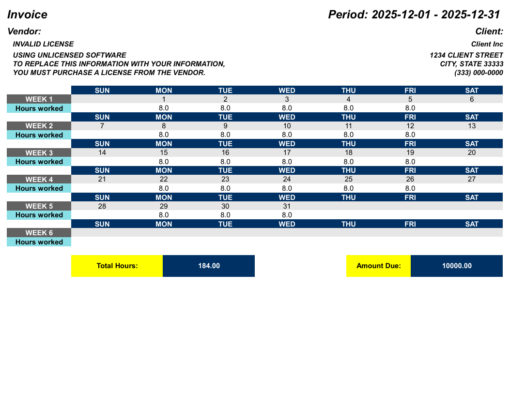Contractor Billing Software